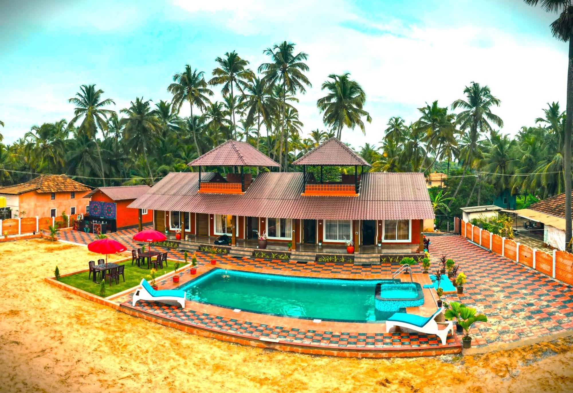 Namaste Homestay And Beach Resort Kaup Bagian luar foto